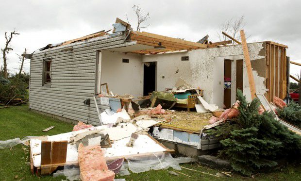 Storm damage